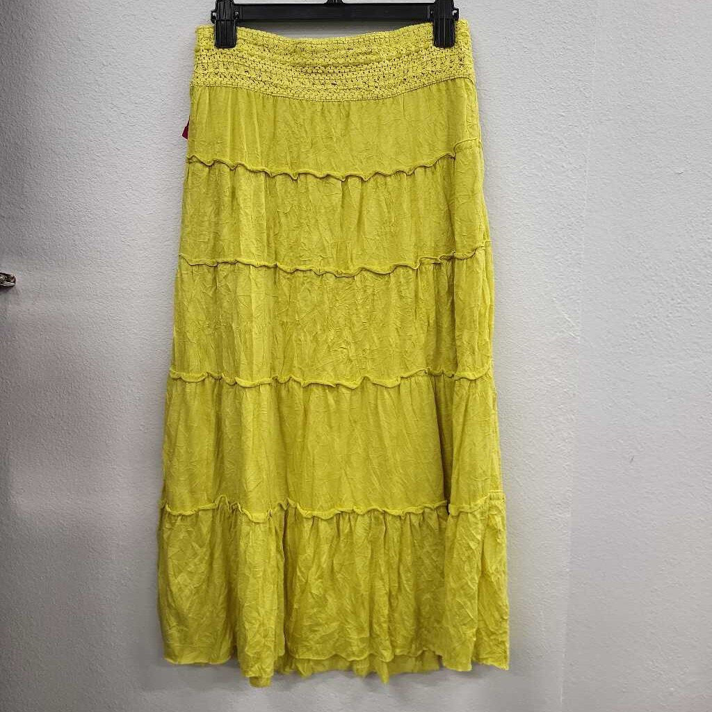 Inc Tiered Boho Style Maxi Skirt