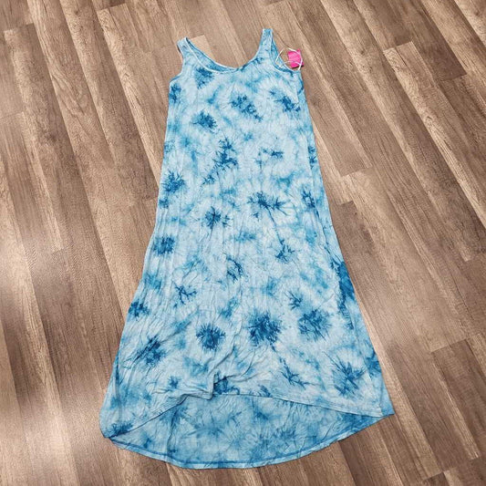 Pieces Kensy SL Tie Dye Maxi Dress