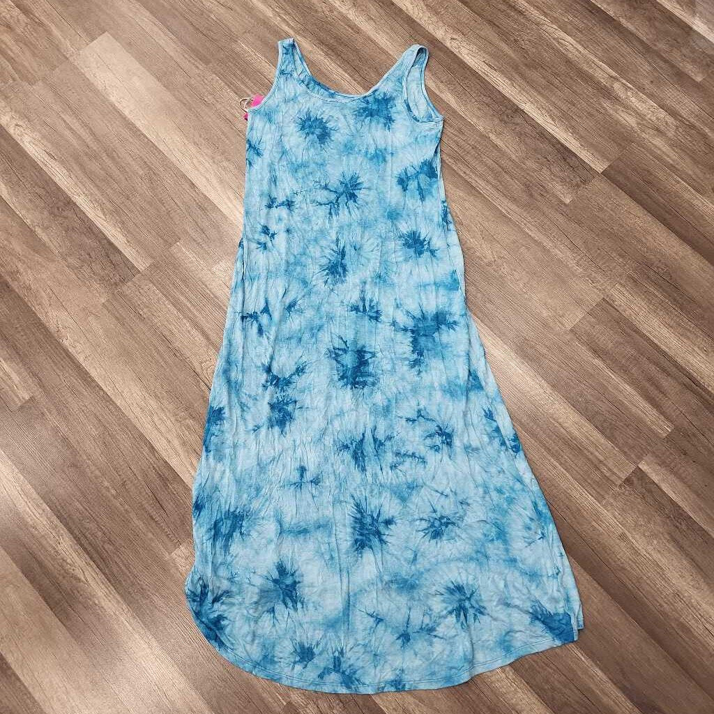 Pieces Kensy SL Tie Dye Maxi Dress