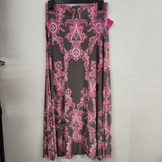 Inc Paisley Print Maxi Skirt