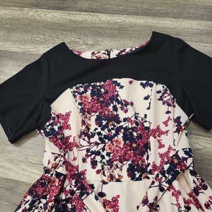 Lane Bryant Floral SS Dress