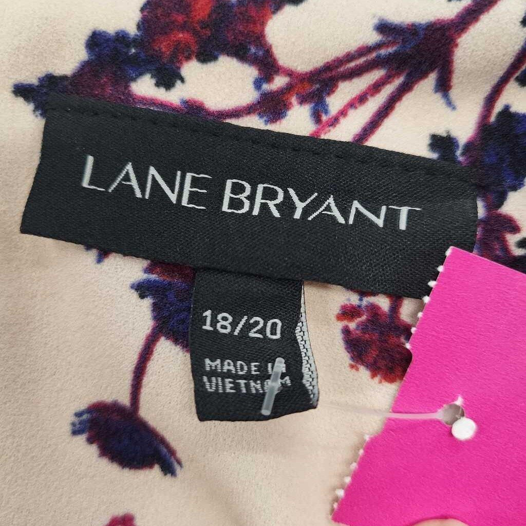 Lane Bryant Floral SS Dress