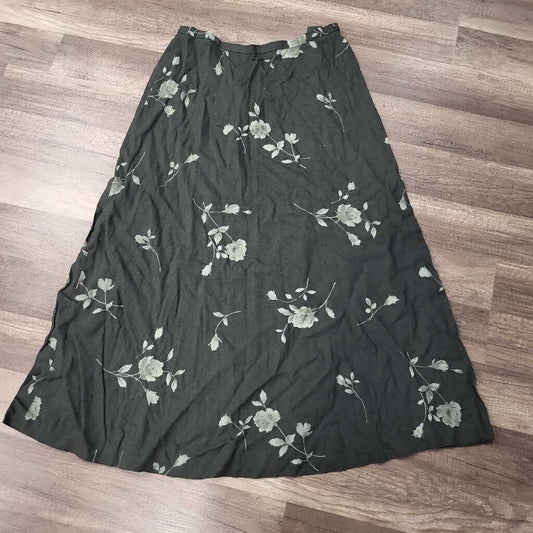 Jones NY Floral Print Maxi Skirt