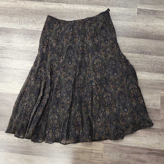Jones NY Wool Blend Midi Skirt