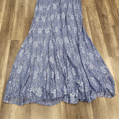 RM Richards Formal Sequin & Lace Gown
