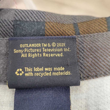 Outlander 3/4 Slv Plaid Dress