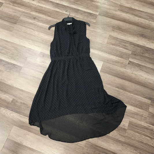 Avec Les Filles SL Sheer Overlay Dress