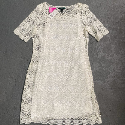 Crochet Overlay Dress