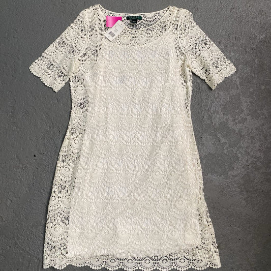 Crochet Overlay Dress