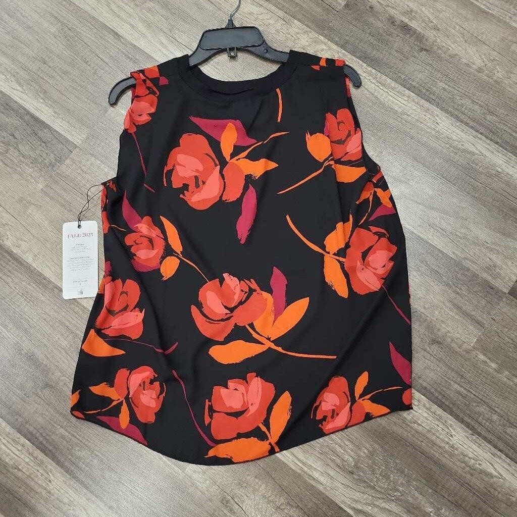 Cabi Floating Flowers SL Top