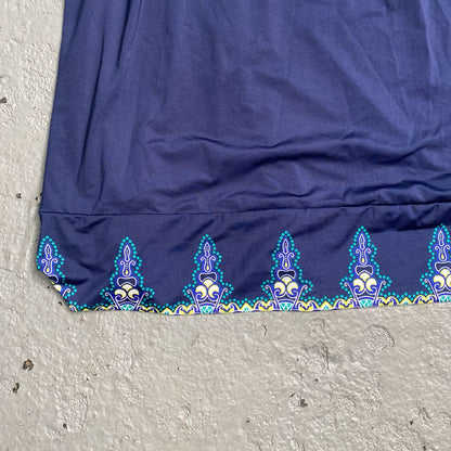Studded Pattern Maxi Dress