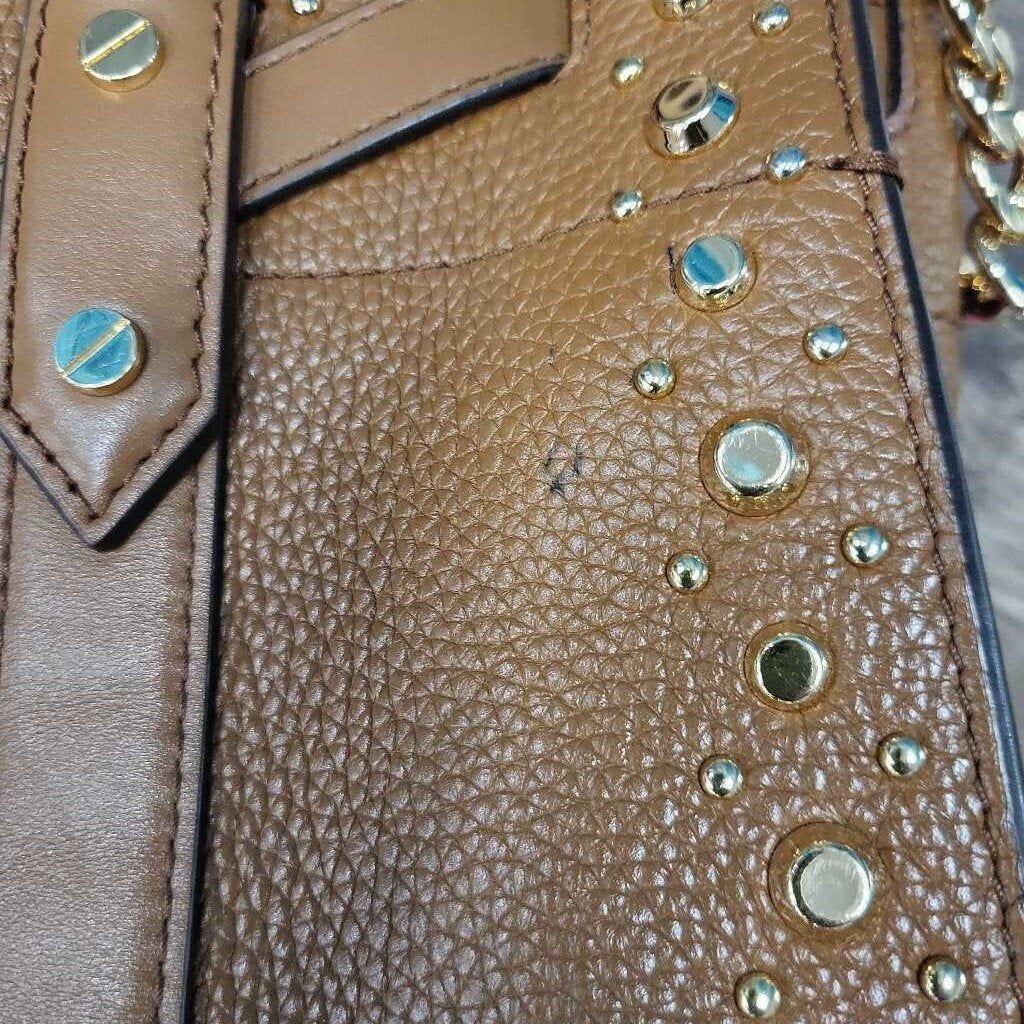 Michael Kors Nouveau Hamilton Leather Satchel Bag