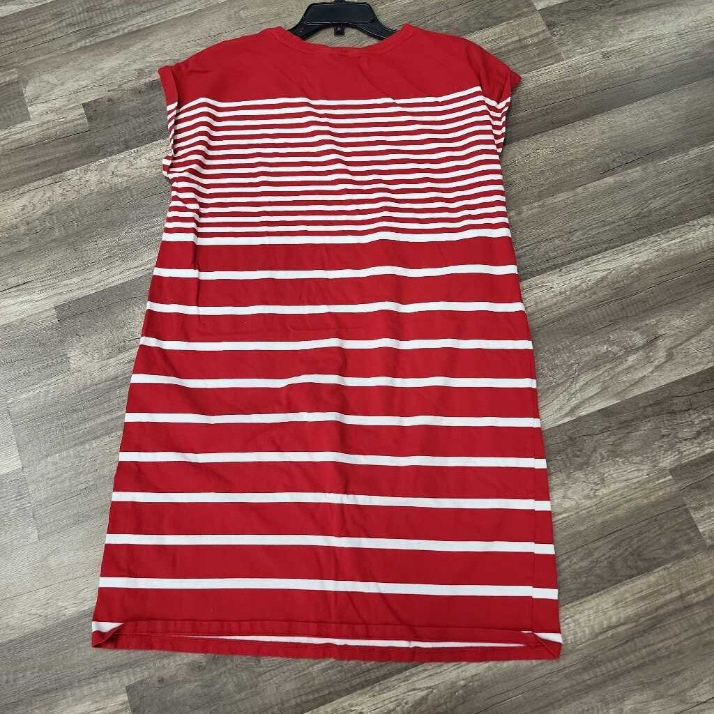 Liz Claiborne Stripe SS T-Shirt Dress