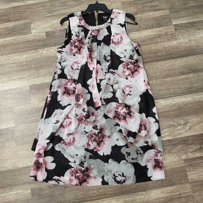 SLNY Floral Print SL Dress