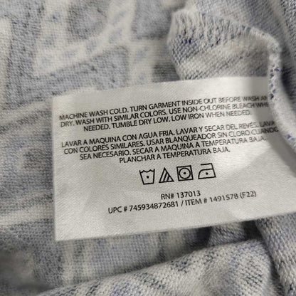 Orvis SS V Neck Tee Pattern Print