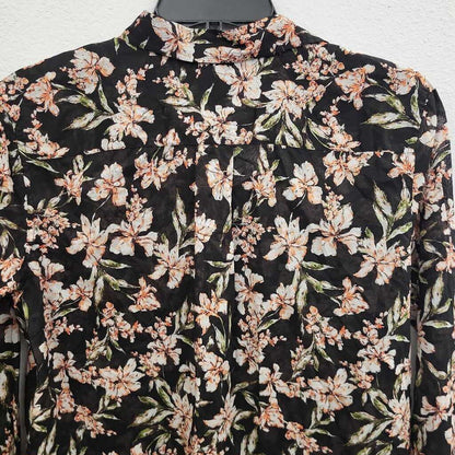 Lauren Ralph Lauren Floral Print Cotton LS BU