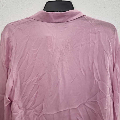 Kasper & Company LS Front Ruffle Top
