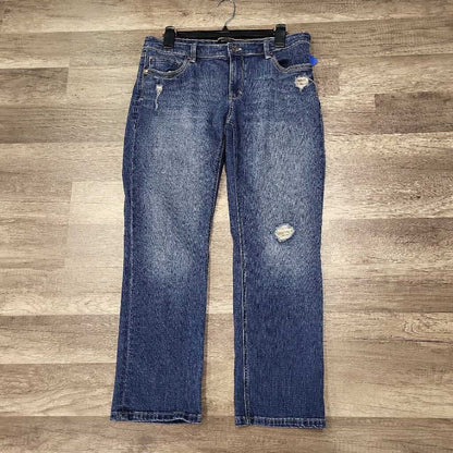 WHBM Crop Leg Jeans