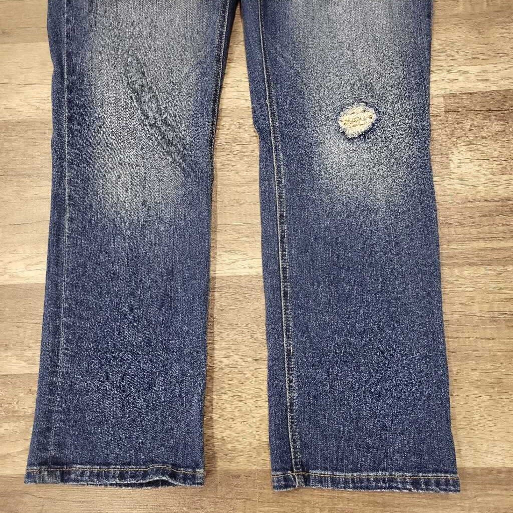WHBM Crop Leg Jeans