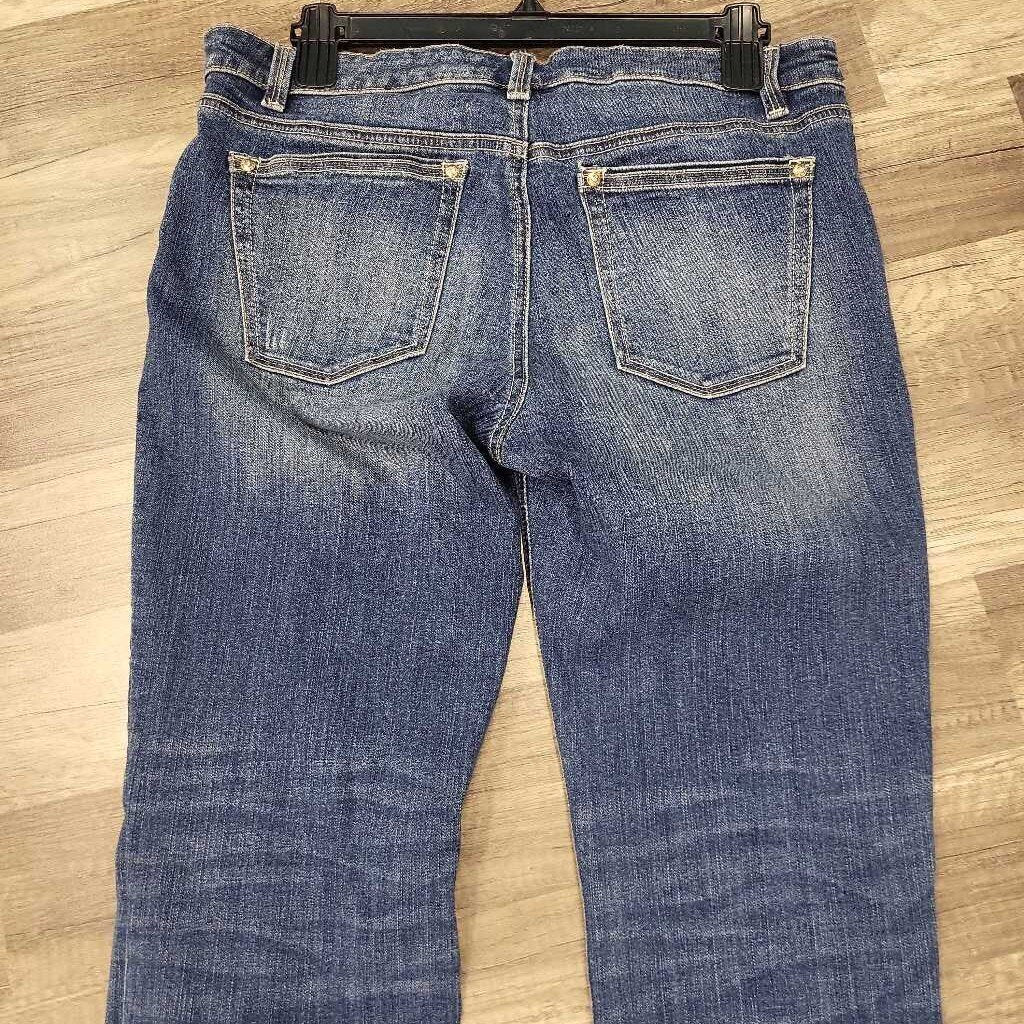 WHBM Crop Leg Jeans