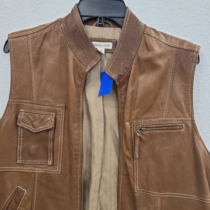 Coldwater Creek Leather Vest