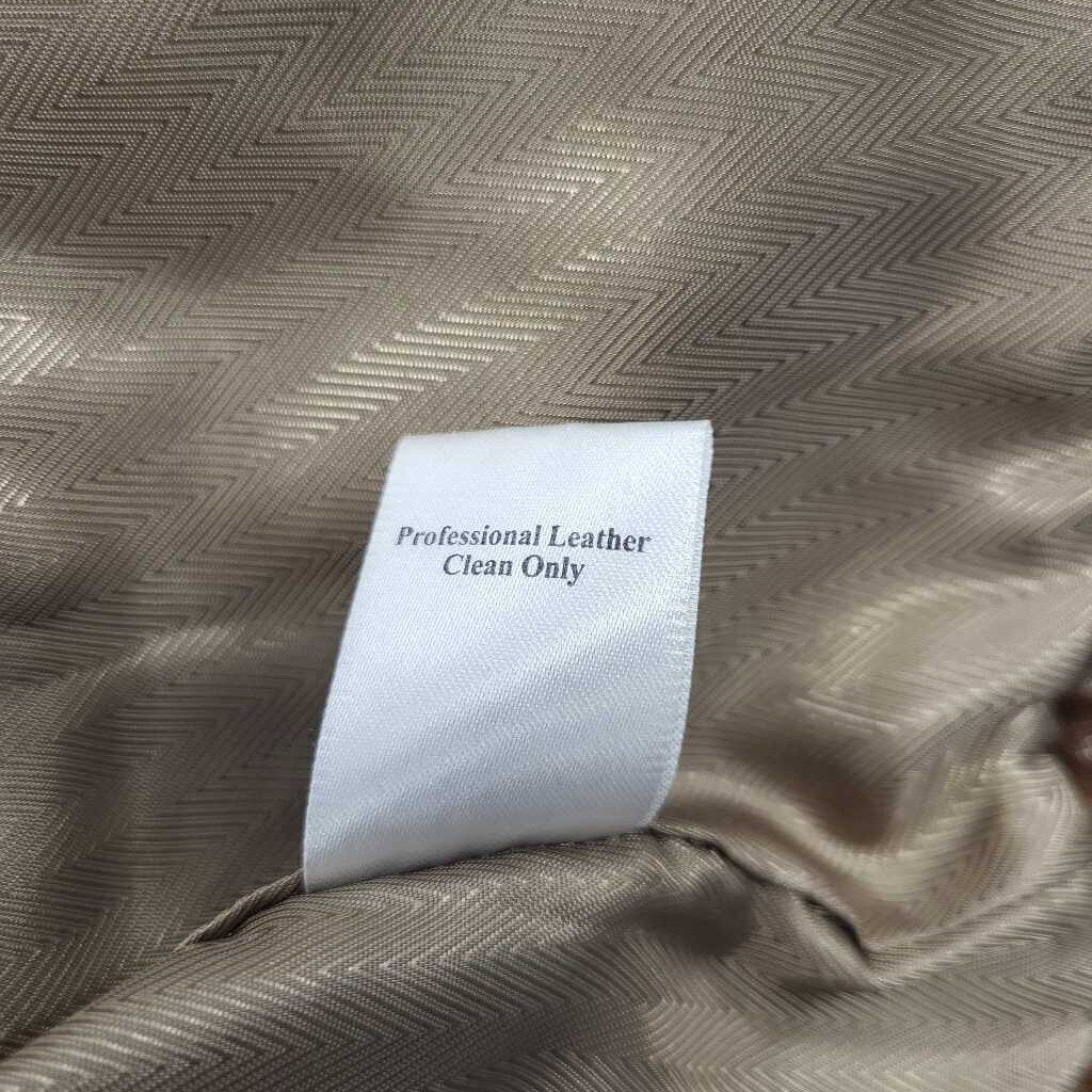 Coldwater Creek Leather Vest