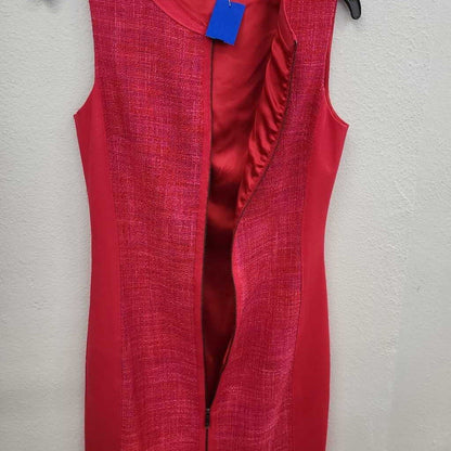 Elie Tahari Front Zipper SL Dress