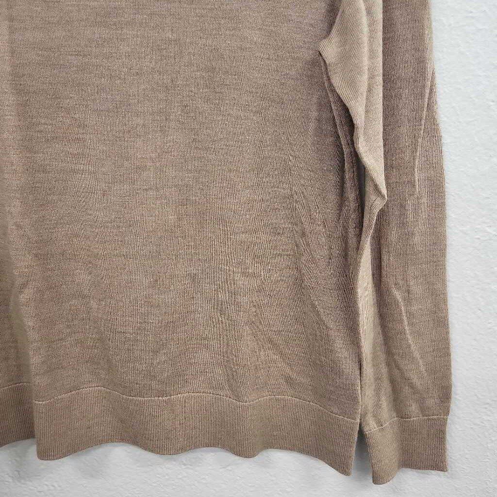 Katherine Barclay Extra Fine Merino LS Top