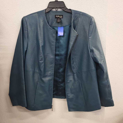 Style & Co Leather Jacket