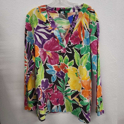 Lauren Ralph Lauren LS Cotton Top