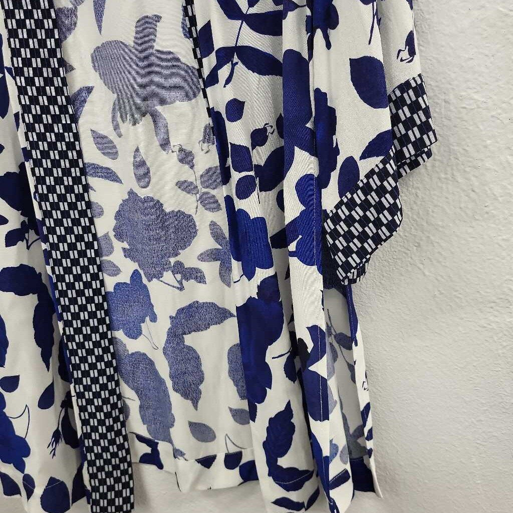 Cabi Floral Print Open Cardi