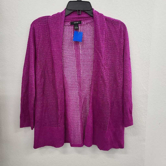 Alfani Crochet Open Cardi