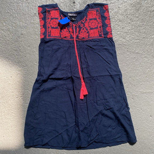 Stitch Neckline Midi