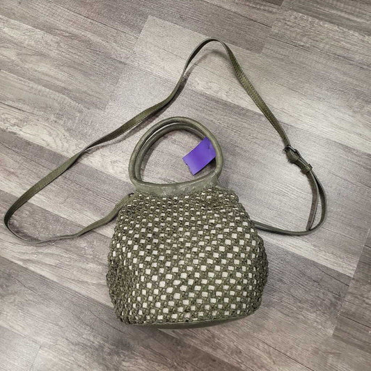 Leather Woven Bag