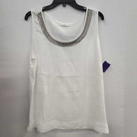Charter Club SL 100% Linen SL Top