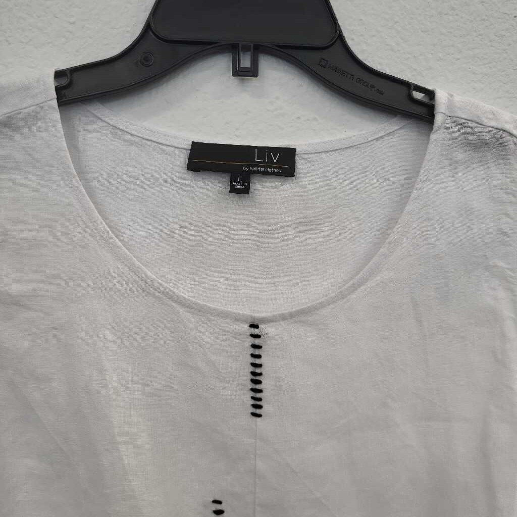 Liv by Habitat SL 100% Linen Top