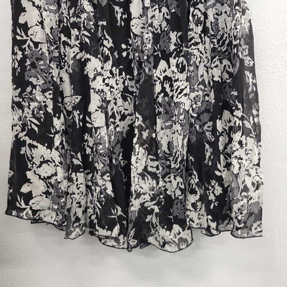Nine West Floral Silk Skirt