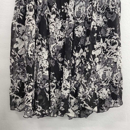 Nine West Floral Silk Skirt