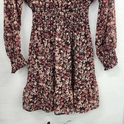 Hollister Floral LS Dress