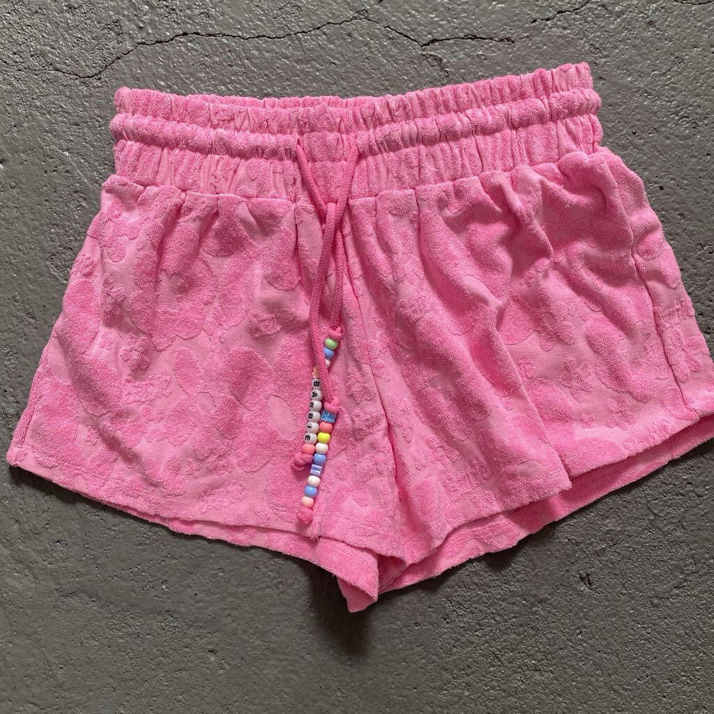 terry 2pc top/shorts