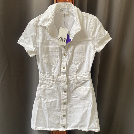 Jean Button Down Mini Dress