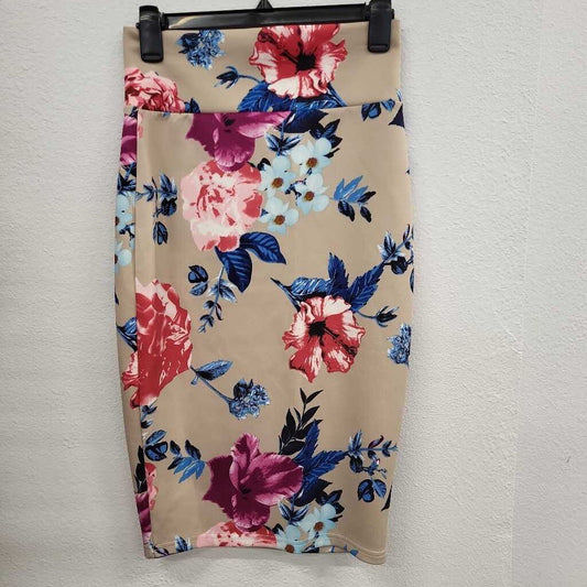 Revamped Floral Midi Skirt